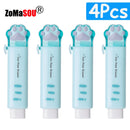 1-8Pcs New! Kawaii Cat Paw Rubber Erasers Retractable Pencil Eraser for Kids Students School Home Office Writing Drawing