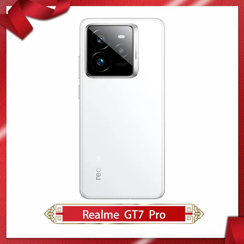 Realme GT7 Pro 5G desbloqueado, Snapdragon 8 Elite, pantalla Eco² de 6,78 pulgadas, 120 Hz, 50 MP, 6500 mAh, 120 W, carga rápida OTA, NFC.