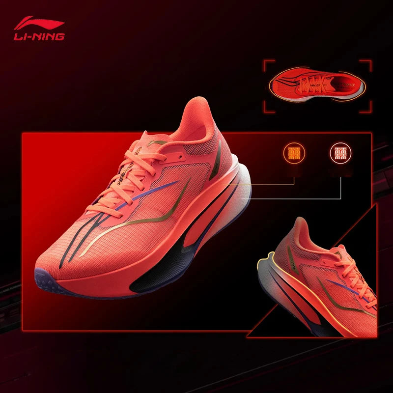 LI-NING FEIDIAN 6 CHALLENGER Men's Running Shoes Professional Sports Marathon Running Shoes ARMW003