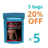 Tribulus Terrestris 5000mcg Extract 96% Saponins - Testosterone Booster Transdermal Patches, 30 Patches