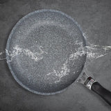 Durable Stone Frying Pan 28/26/24/20cm Wok Non-stick Pan Skillet Cauldron Induction Cooker Pans Pancake Egg Gas Stove Home