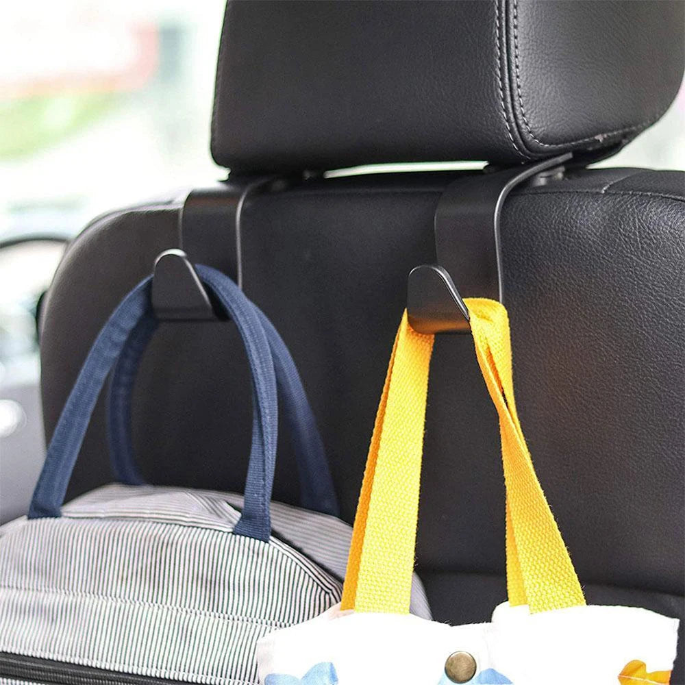1/2/4Pcs Universal Auto Seat Headrest Hook Storage Hanger Car Vehicle Back Seat Organizer Holder Clip Car Interior Accessories