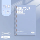 A5 B5 Thickened Spiral Notebooks Perforated Pages Loose-leaf Notebook for Students School Office Stationery Supplies