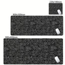 XXL Desk Mat Black And White Strata Liquid Mousepad Large Abstract Mouse Pad Gaming Deskmat With Lockedge Office Non-slip Carpet