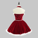Carnival Costume Girdling Christmas Dress Party Vintage Medieval Hooded Cloak Lolita Retro European Gown