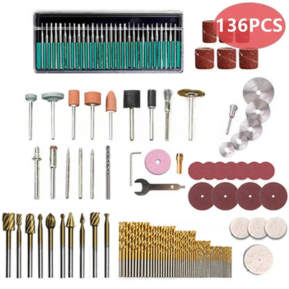 147/262 PCS/lot Power Tools Dremel Rotary Tool Accessory Set Fits for Dremel mini Drill Grinding Polishing Dremel Accessories