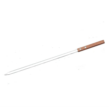 Máquina para hacer brochetas de carne de barbacoa, prensa de kebab de una sola fila, de plástico reutilizable, para hacer brochetas de barbacoa, herramienta para barbacoa 