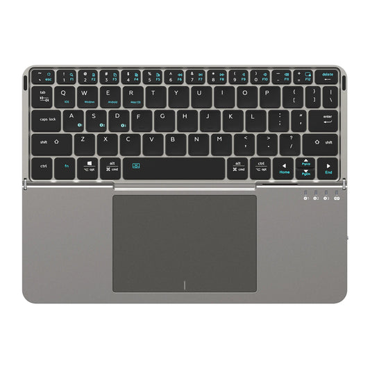 DUX DUCIS Foldable Bluetooth 5.0 Keyboard with Touchpad & Phone Holder For Phones Tablets PC iOS Android Windows Mac