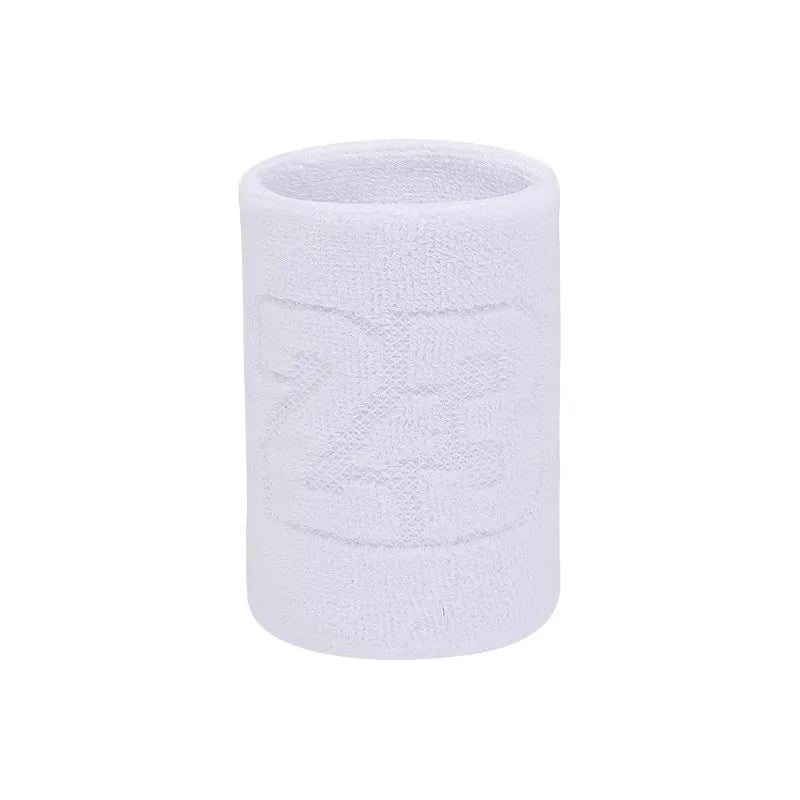 Muñequera elástica de algodón con número 30 para baloncesto, ideal para hombres y niños, gimnasio, fitness, tenis, correr y absorber el sudor.