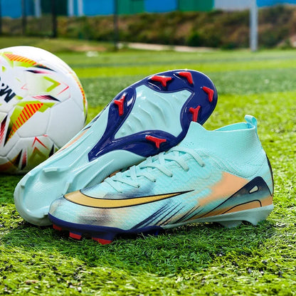 New Men Professional Football Field Boots Training Outdoor Non-SlipSoccer Shoes Drop Shipping Grass Hot-selling Child's Cleats
