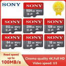 SONY Micro SD Card Mini Memory Card Class 10 32GB 64GB 128GB 256GB U3 4K High Speed ​​Cartao De Memoria Flash Memory TF Mecard C10