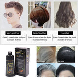 Shampoo de Coloração Instantânea Meidu 3 em 1 – Cor Preto Natural para Homens e Mulheres – Tinta de Cabelo à Base de Ervas (Opções: Castanho, Roxo)
