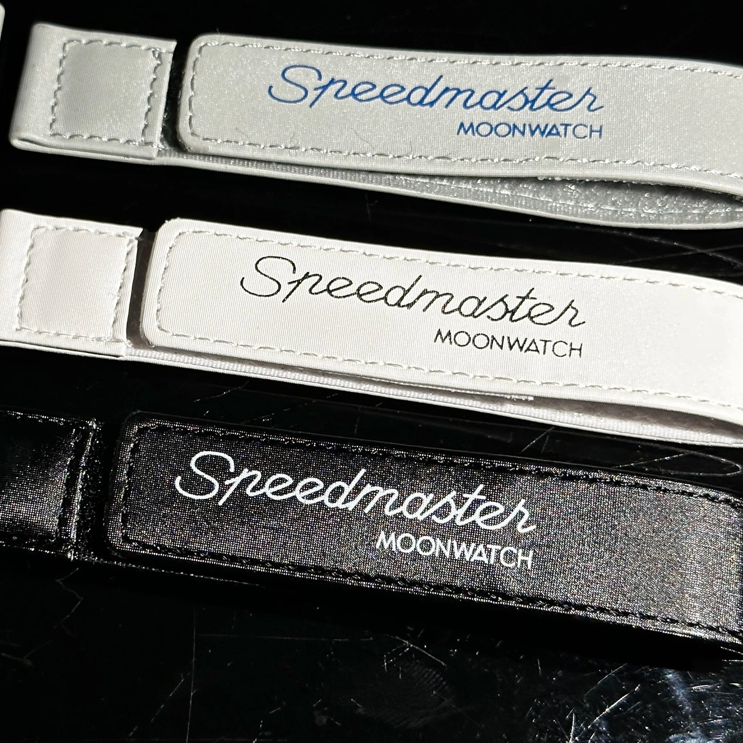 Reemplazo de correa de reloj SPEEDMASTER 20 mm 22 mm Apollo Edición Limitada Correa de velcro Material impermeable Correa de reloj Reloj Moon