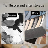 organizer for drawers Clothes Organizer Pants Jeans Storage Box Cabinet Drawer Organizer Underwear Socks T-Shirt Wardrobe Storag