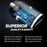 100W/200W QC3.0 PD Mini Car Charger 12-24V Lighter Fast Charging Car USB Type C Charger for Xiaomi Samsung Huawei iPhone Power