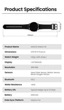 HAYLOU Watch 4S(HF012) GPS Smartwatch 1.43” HD AMOLED 5 Satellite GPS Positioning 120+ Workout Modes Sport Fitness Smart Watch