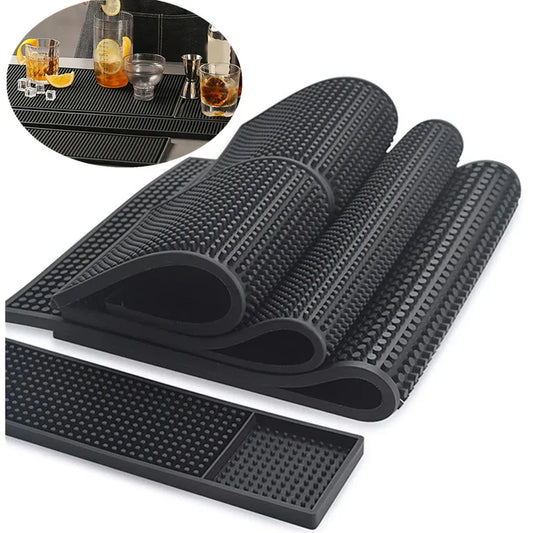 Tapete de PVC antideslizante para bar, tapete para tazas, impermeable, resistente al calor, duradero, antiderrames, para cafeterías y bares.