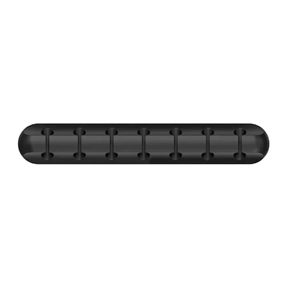 NNBILI 2024 New USB Cable Organizer Self-adhesive Cable Clips Silicone Fixer Wire Management for Home Car Interior Accessories