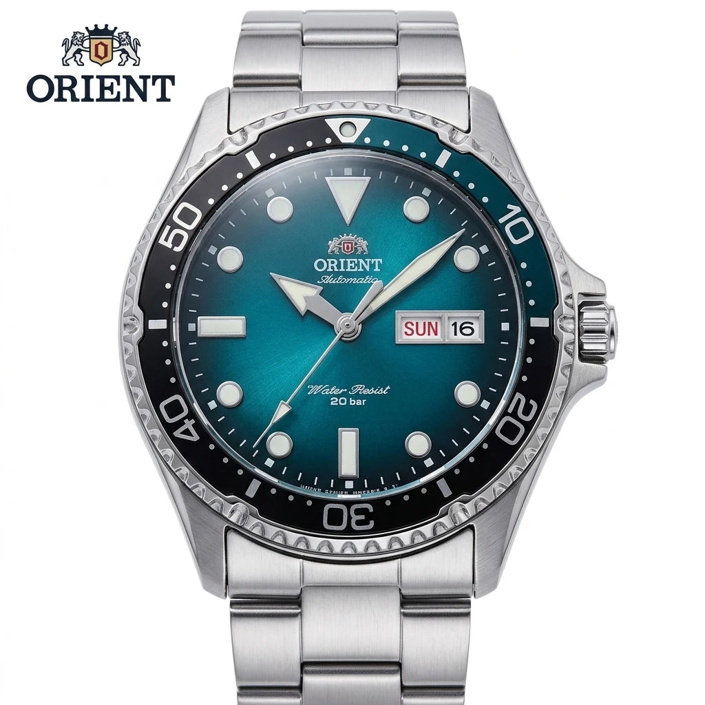 Relogio masculino automatico diver de mergulho em alo inox a prova de agua 200 M