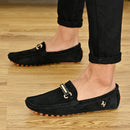 YRZL Loafers Men Big Size 48 Soft Driving Moccasins High Quality Flats Genuine Leather Shoes Men Slip-on Suede Loafers for Men