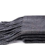 Classic Solid Colors Scarves Men Cashmere Soft Knitted Striped Scarf Long Tassel Neck Warmer Men'S Winter Scarf 2023 New