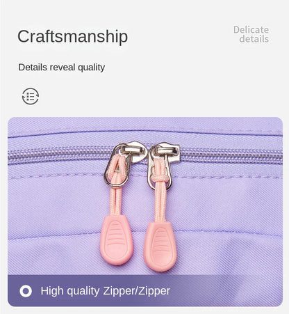 Mochila escolar ligera Kawaii para niñas de primaria 2025, impermeable, colorida, de viaje, ideal como regalo.