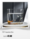 Acrylic Ultra White Fish & Aquatic Pets Tank Open Aquarium Light Table Top Small Rectangular Water Plant Turtle Tank Customized
