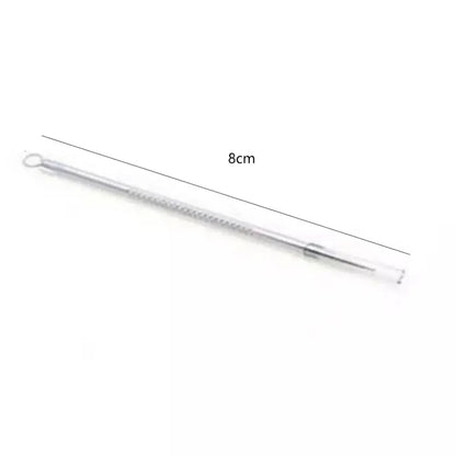 8cm/12cm Acne Needle Acne Remover Tool Blackhead Whitehead Remover Tool Facial Spot Pimple Remover Extractor Tool Skin Care Tool