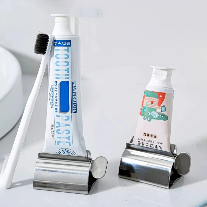 Stainless Steel Toothpaste Squeezer Wringer Roller Dispenser for Ointments Cosmetics Bathroom Accessories Tube Cream Tube Roller