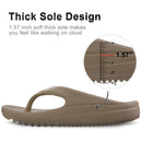 Evshine Recovery Flip Flops Pillow Soft Summer Beach Shoes New Women Summer Slippers Orthopedic Sandals For Women Arch Support