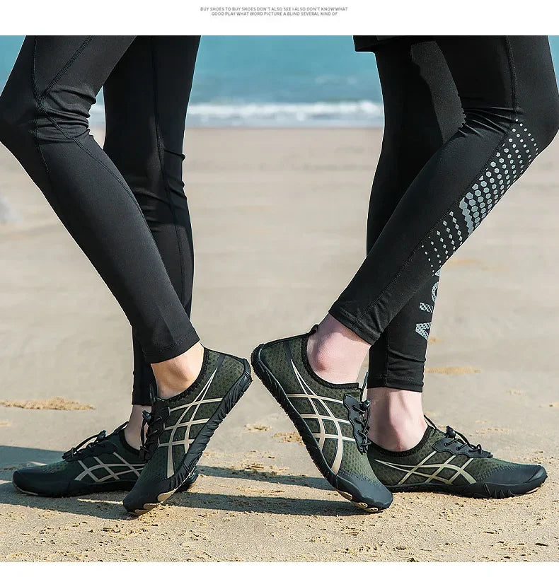 New Men's Hiking Sport Shoes Deep Squat Fitness Shoes Fishing Swimming Wading Shoes Surfing Diving Beach Five-Finger Shoes