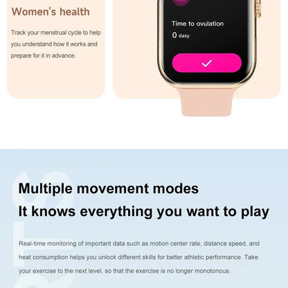NEW Smart Watch Series 10 HD Screen Custom Dial Wireless Charging Men BT Call NFC Women Sport GPS Smartwatch For IOS Android