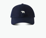 Stylish Bear Embroidered Baseball Cap Sun Protective Breathable Adjustable Ideal Casual Hat Men Women Unisex Baseball Cap