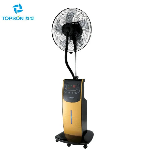Air Cooler Domestic Standing Humidifier Mist Fan With Remote Water Mist Fan Spray