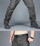 Tactical Cargo Pants Men Combat Outdoor Hiking Work Joggers Lightweight Trousers Male Elasticity Multiple Pockets Resistant Pant