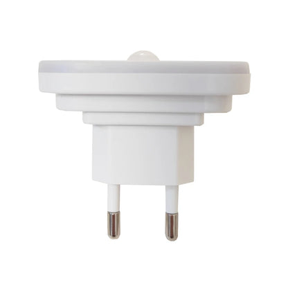 Luz nocturna con sensor de movimiento y luz LED, enchufe europeo, luz nocturna inalámbrica para niños, mesita de noche y dormitorio.