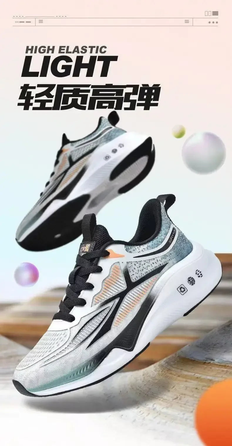 Running & Walking Men's Shoes - Lace-up, Lightweight, Comfortable & Breathable Tennis Sneakers