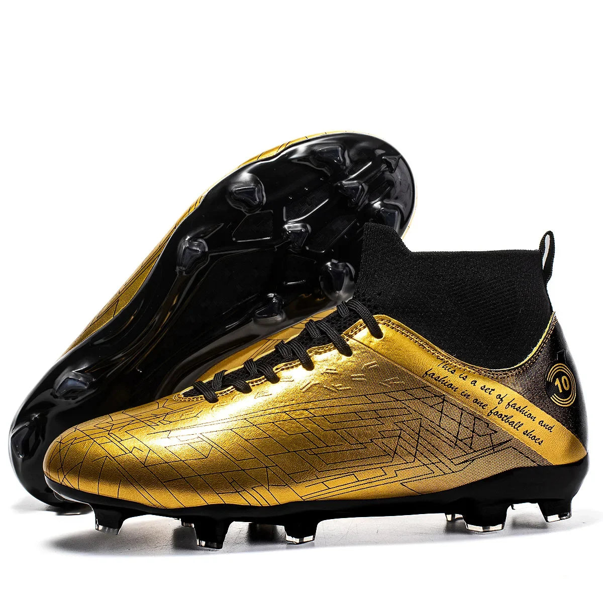 Botas de fútbol de alta calidad para hombre, originales, profesionales, para entrenamiento en interiores, ultraligeras y rápidas.