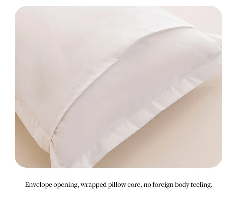 2pcs Waterproof Pillow Cases Decorative Cushion Cover Envelope Style Sleeping Body Pillowcase Standard Queen King Size