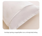 2pcs Waterproof Pillow Cases Decorative Cushion Cover Envelope Style Sleeping Body Pillowcase Standard Queen King Size