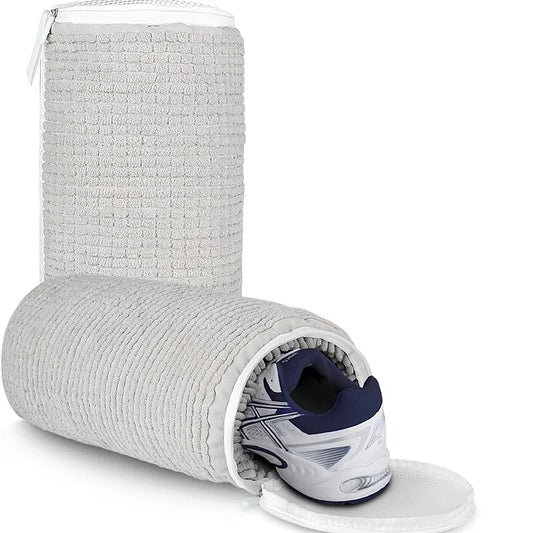 Saco De Lavagem De Sapato Durável com Zíperes Fortes, Conveniente Saco De Lavagem De Sapato, Ideal Saco De Lavanderia De Sapato para Uso Doméstico