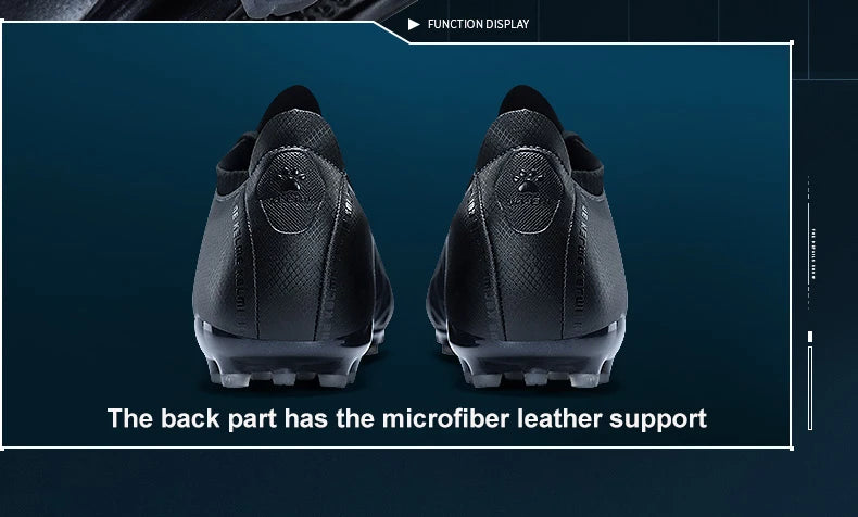 KELME Soccer MG Shoes Calf-Skin Cleats Match Artificial Grass Slip-Resistant  Cushioning Training Football Shoes ZX80121058