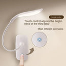Duckbill USB Charging Desk Lamp 3 Level Touch Dimming LED Eye Protection Study Clip Book Light for Bedroom Bedside Reading