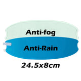 Motorcycle Helmet Transparent Rainproof/Anti-fog Helmet Lens Durable Nano Coating Sticker Safety Driving Motorbike Helmet Accessories 