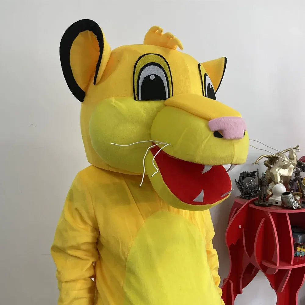 Adult size Lion King Simba Timon Pumbaa Cartoon character costume Mascot Advertis Fancy Dress Party Animal carnival Celebration