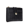 CH Luxury Brand Retro Design Business Card Bag Fashion Button Classic Folding Wallet Compact and Lightweight Women's Square Bag