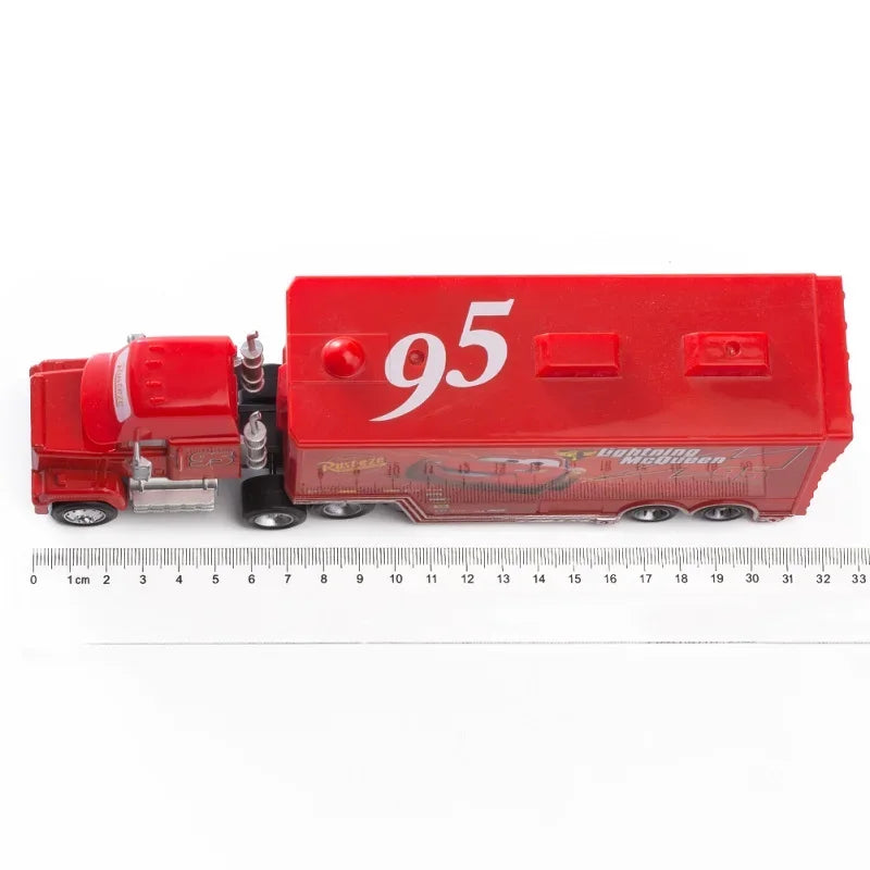 Disney Pixar Cars Toys Racing Lightning McQueen Jackson Storm Mater Sheriff 1:55 Diecast Model Car Toy Children Birthday Gift