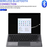 Wireless Bluetooth-compatible Keyboard With Touchpad Backlit Compatible For Surface Pro 3 4 5 6 7 Go 1 2 3 For Business trip