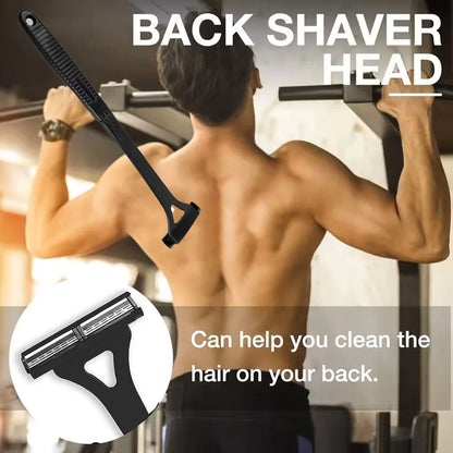 Razor Men Back Shaver Male Machine Hair Shaver Safety Long Handle Foldable Trimmer Body Leg Handle Removal Shaving Razor Tool