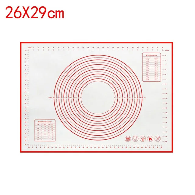 UNTIOR-Esteira De Cozimento De Silicone, Amassadeira, Pizza Dough Maker, Massa De Bolo, Cozinha Cozinhar Grill, Gadgets Antiaderentes, Bakeware, 1Pc